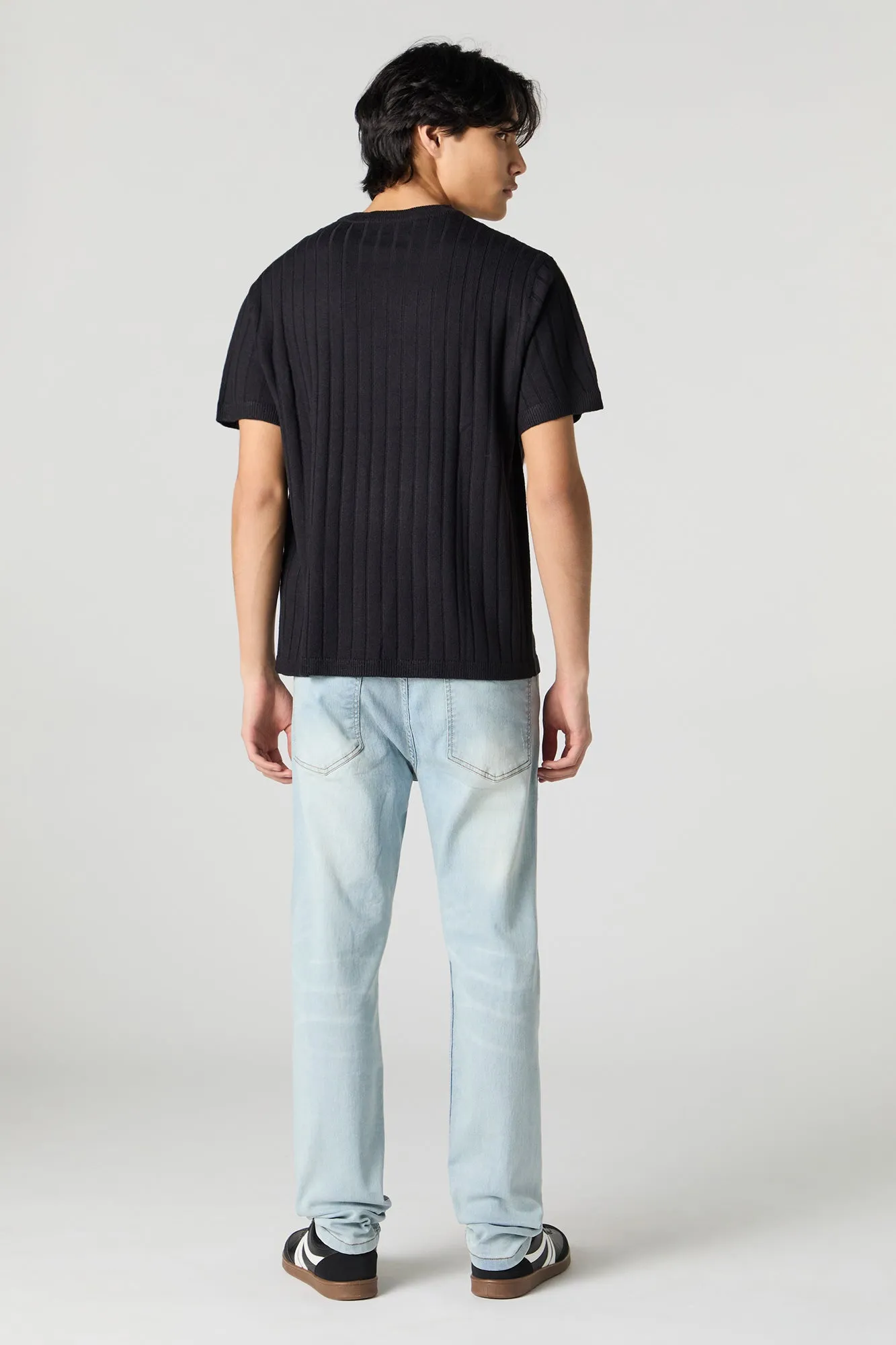 Light Distressed Stretch Jean sold by Urban Planet product image thumbnail 3