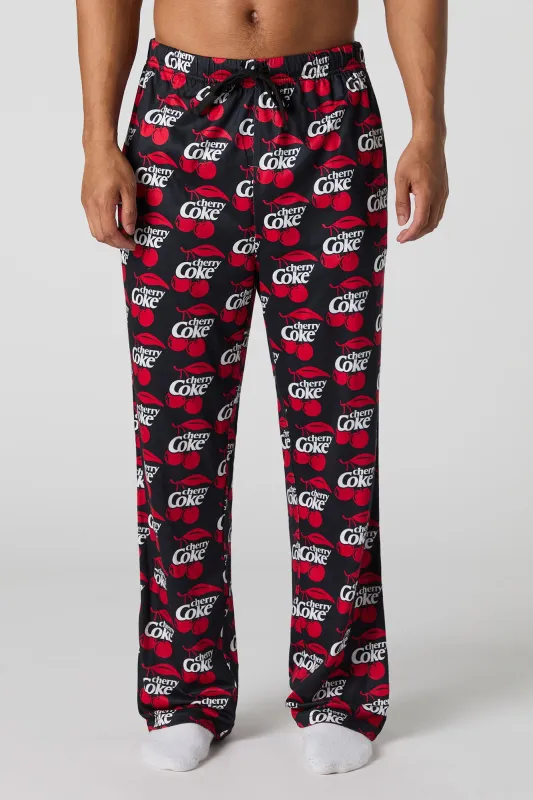 Pantalon de pyjama à imprimé Cherry Coke sold by Urban Planet
