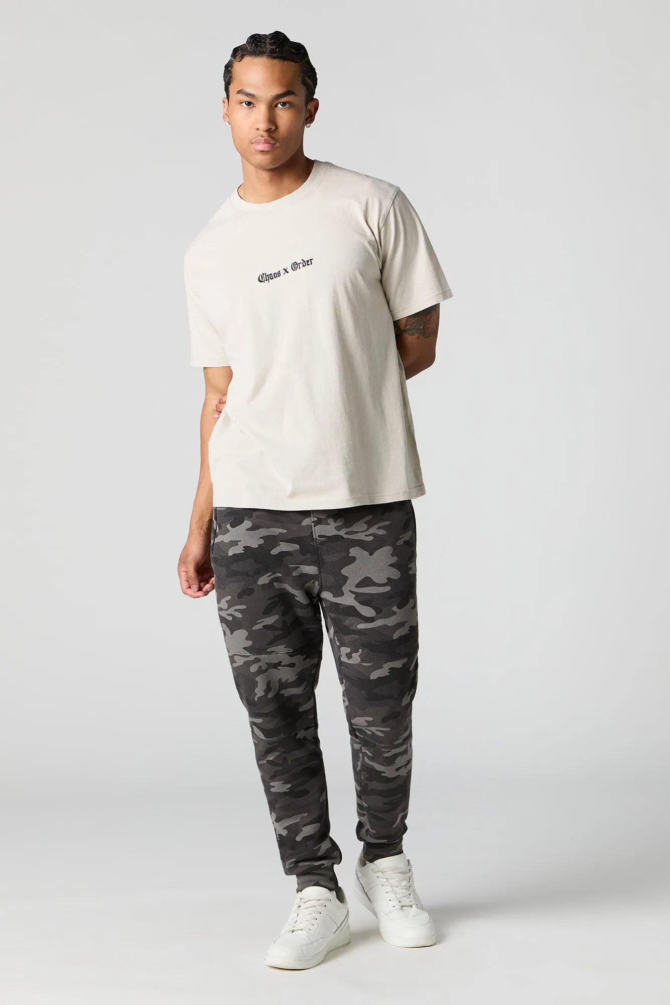 Fleece Zipper Pocket Jogger sold by Urban Planet product image thumbnail 2