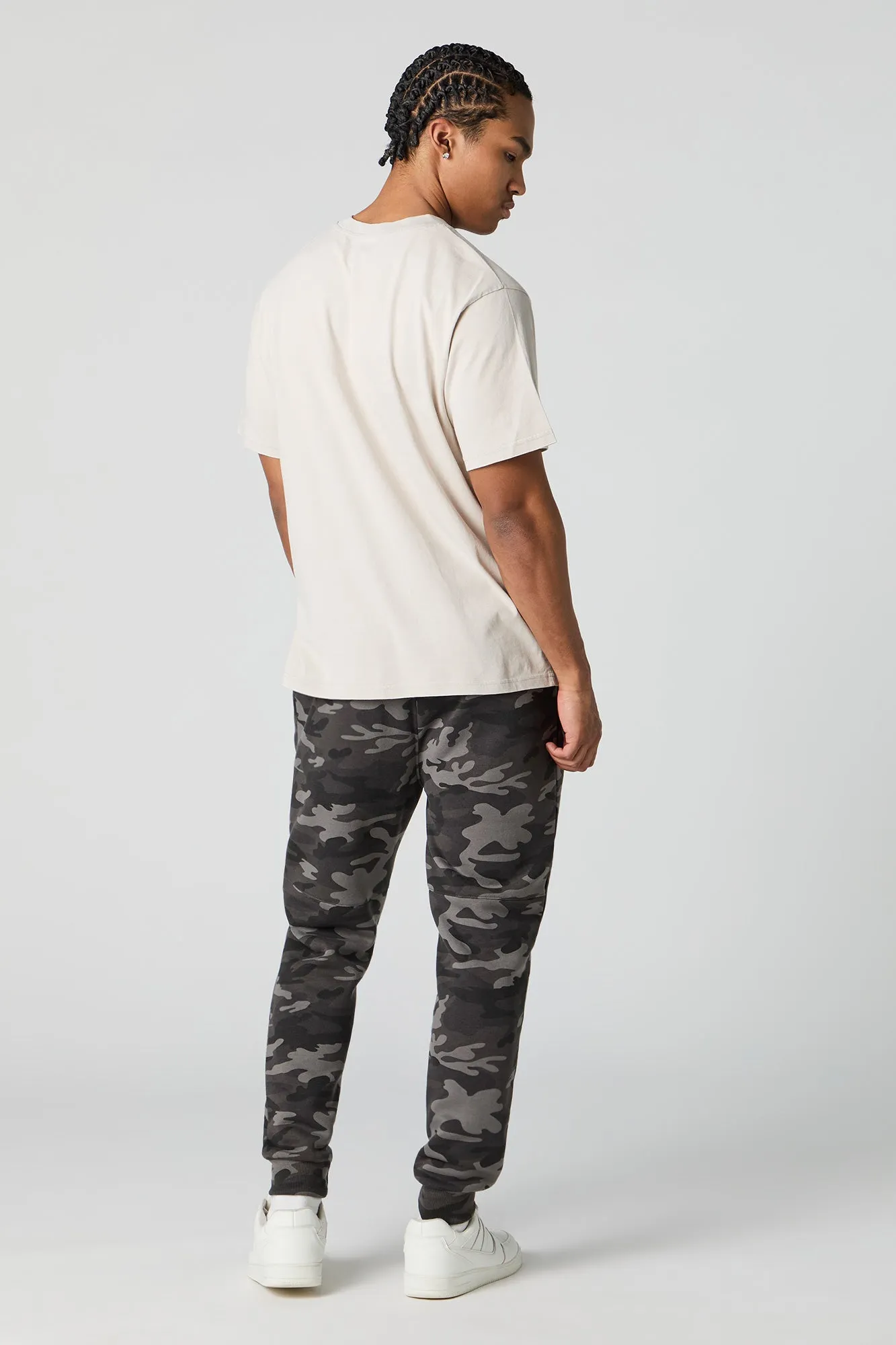 Fleece Zipper Pocket Jogger sold by Urban Planet product image thumbnail 3