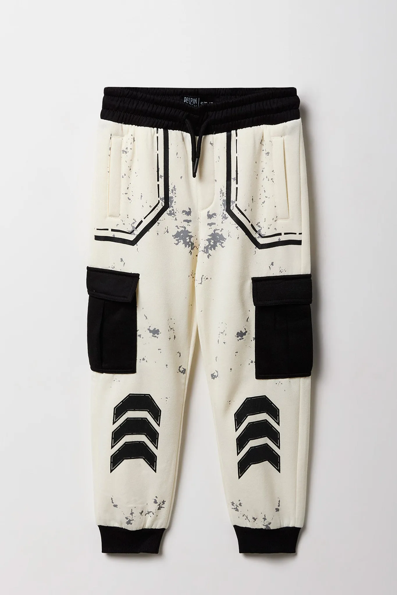 Jogger cargo en molleton à imprimé Star Trooper pour enfants sold by Urban Planet