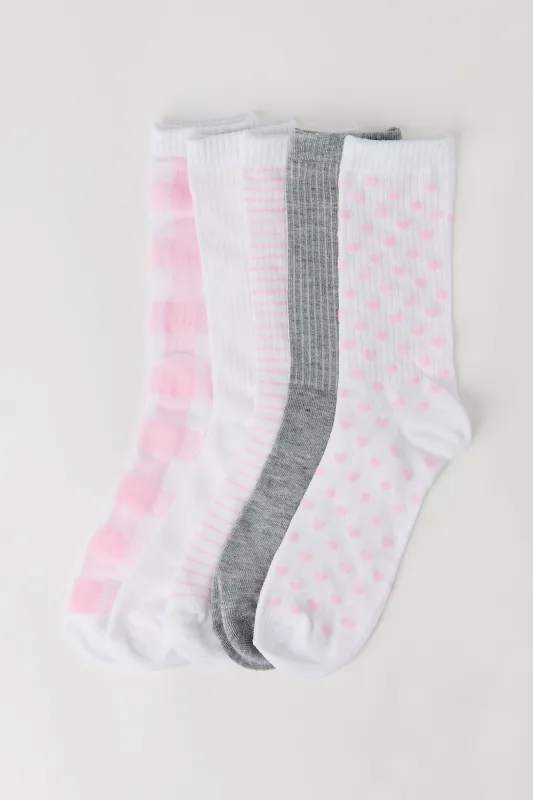 Assorted Crew Socks (5 Pack) sold by Urban Planet