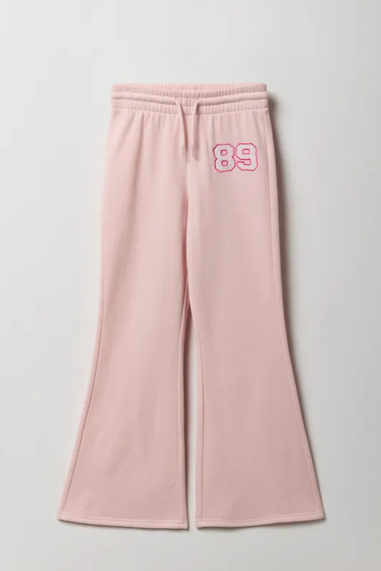 Girls Graphic Flare Sweatpant sold by Urban Planet