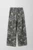 Pantalon d'entraînement à jambe large en molleton imprimé pour fille sold by Urban Planet