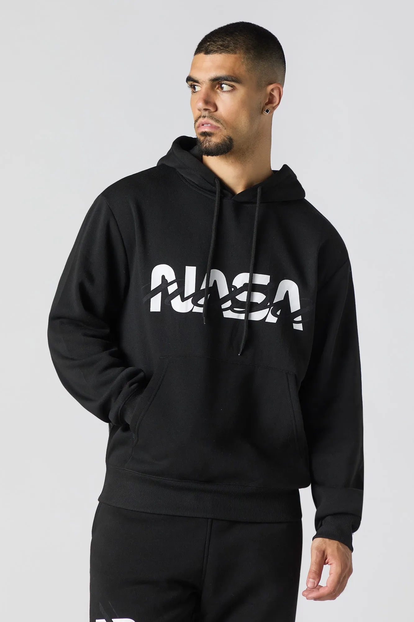 NASA Graphic Fleece Hoodie sold by Urban Planet product image thumbnail 5