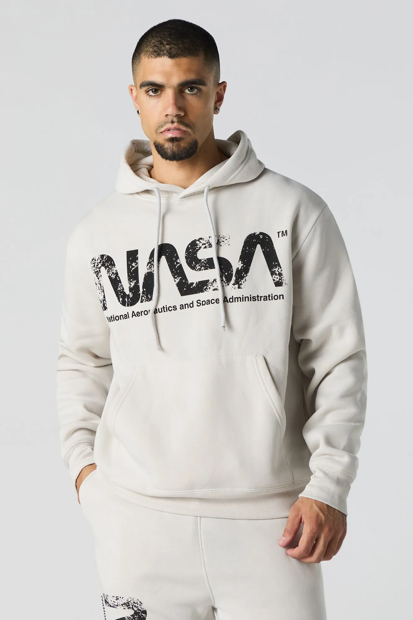 NASA Graphic Fleece Hoodie sold by Urban Planet product image thumbnail 2
