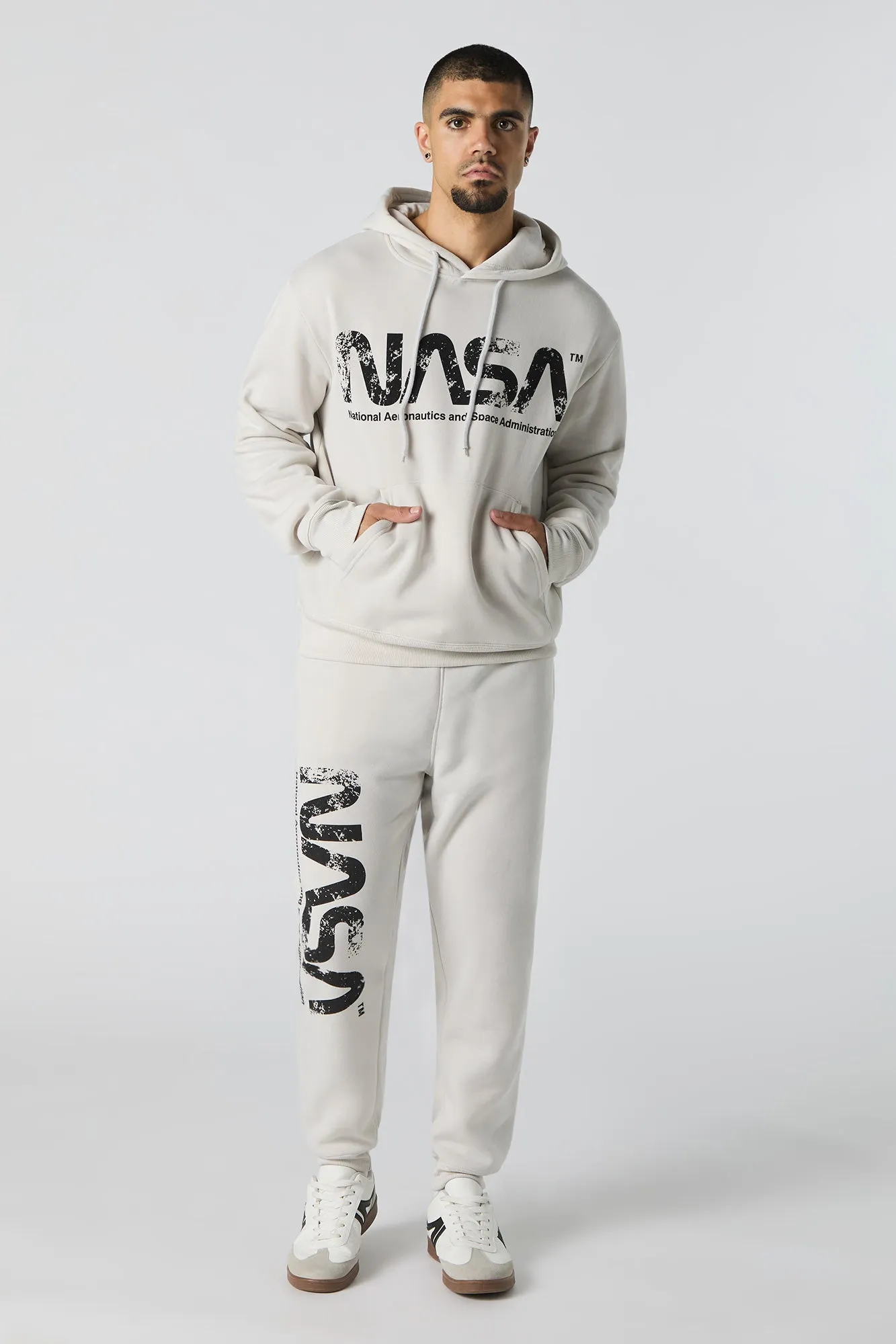 NASA Graphic Fleece Hoodie sold by Urban Planet product image thumbnail 3