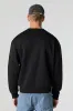Solid Fleece Crewneck Sweatshirt sold by Urban Planet