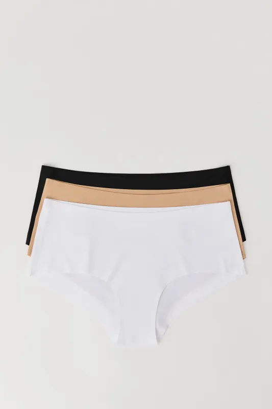 Culotte à taille basse No Show (paquet de 3) sold by Urban Planet