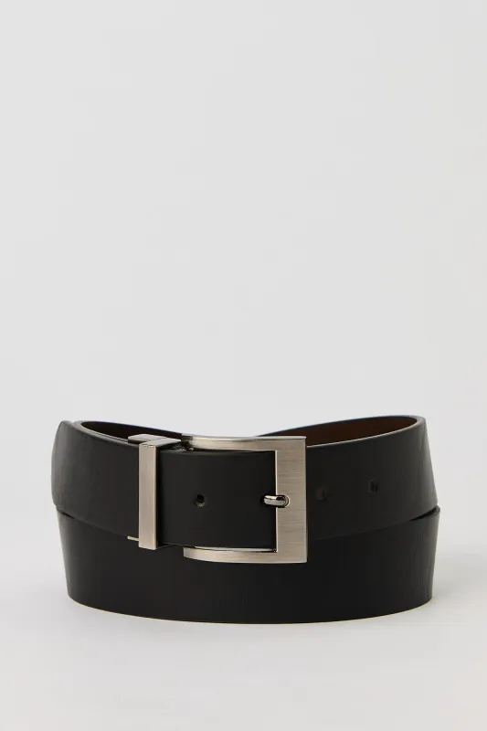 Faux Leather Reversible Belt sold by Urban Planet