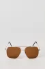 Square Aviator Sunglasses sold by Urban Planet