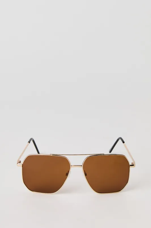 Square Aviator Sunglasses sold by Urban Planet