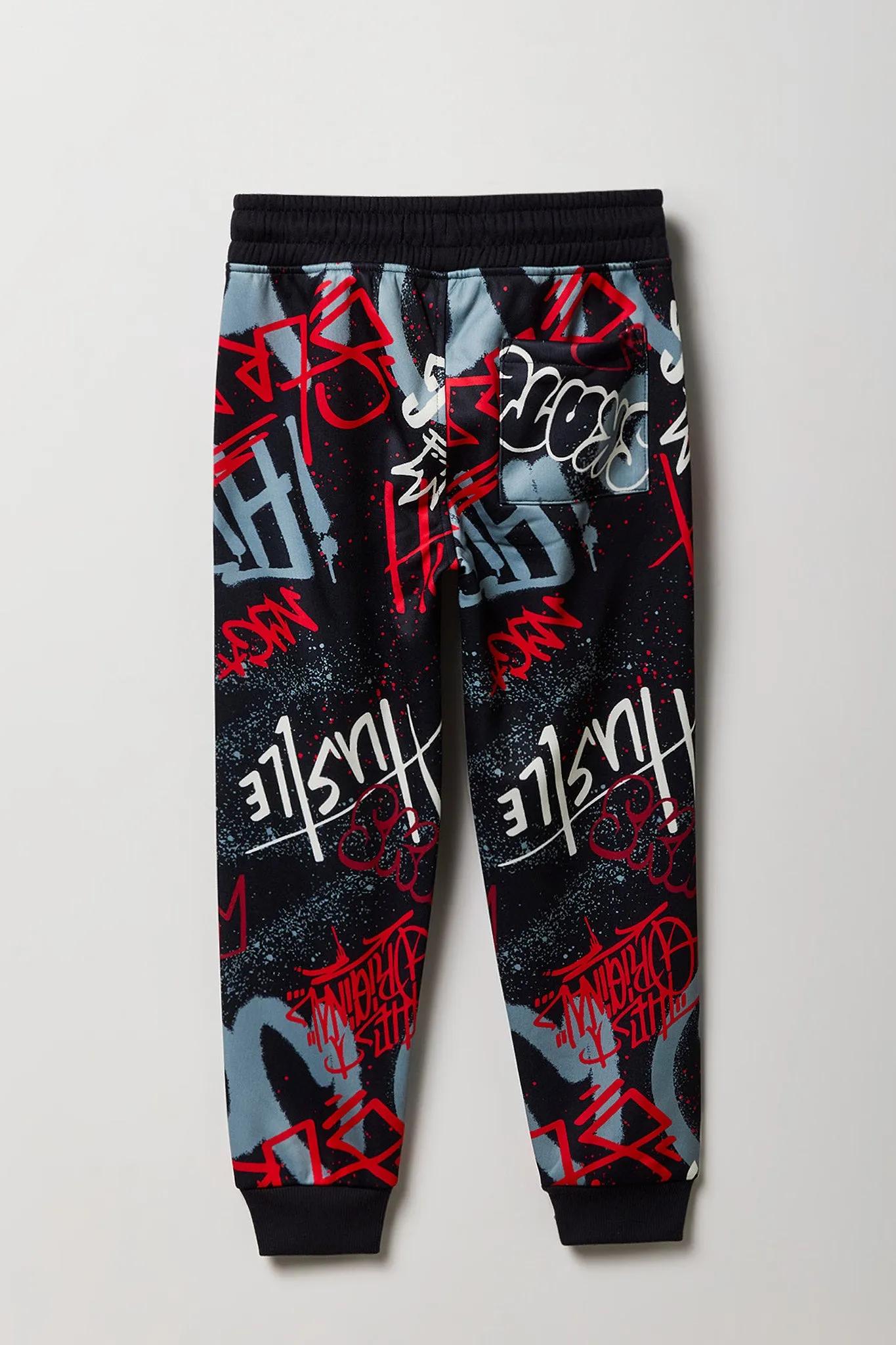 Jogger en molleton à imprimé graffitis pour enfants sold by Urban Planet product image thumbnail 2