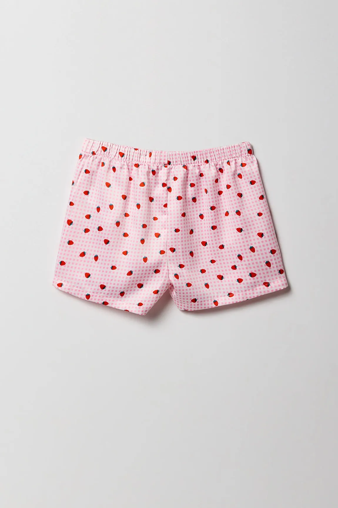 Ensemble pyjama avec haut boutonné et short en satin sold by Urban Planet product image thumbnail 5