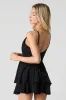 Surplice Ruffle Mini Romper sold by Urban Planet