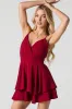 Surplice Ruffle Mini Romper sold by Urban Planet