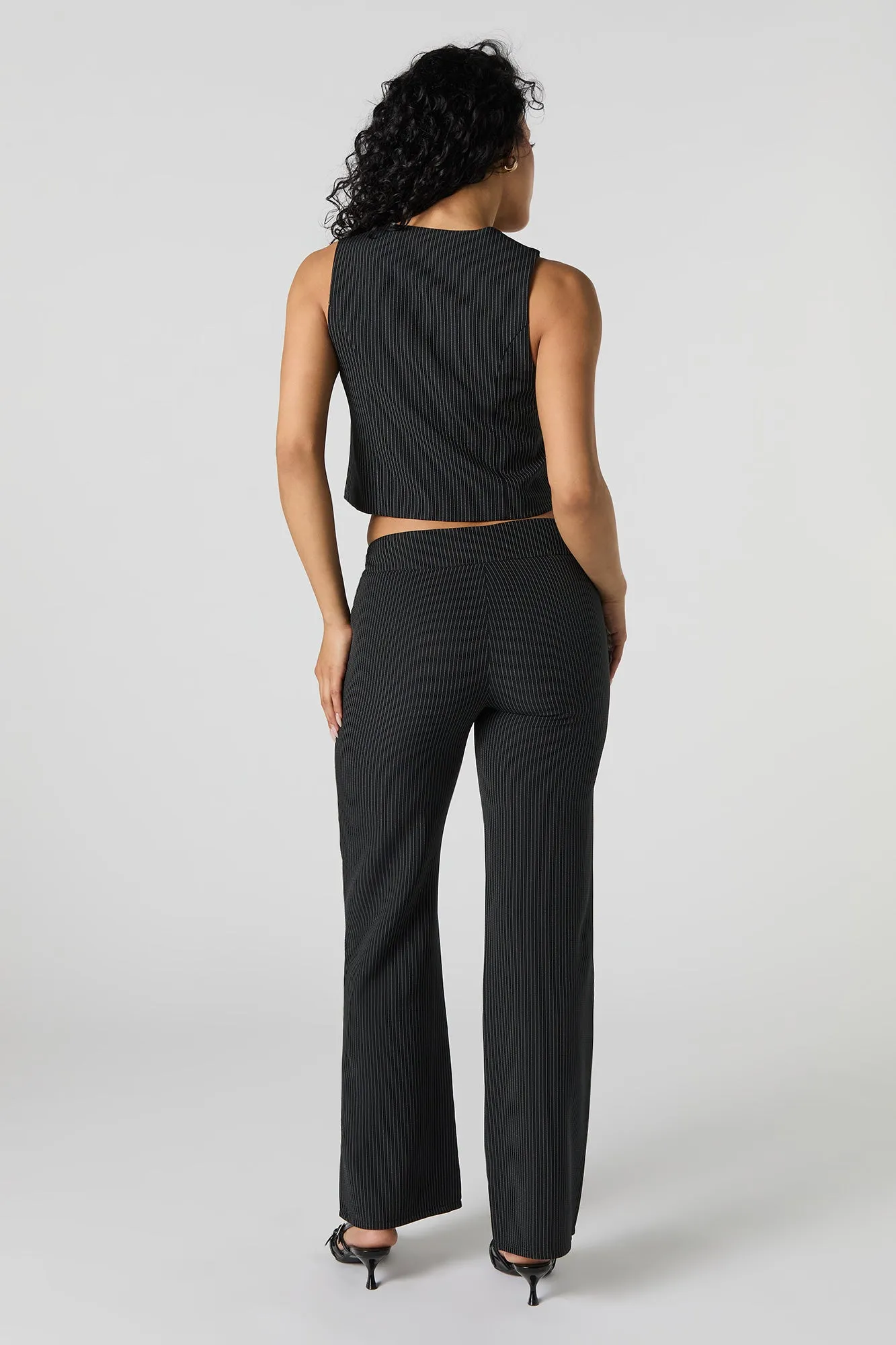 Pantalon habillé à fines rayures sold by Urban Planet product image thumbnail 3