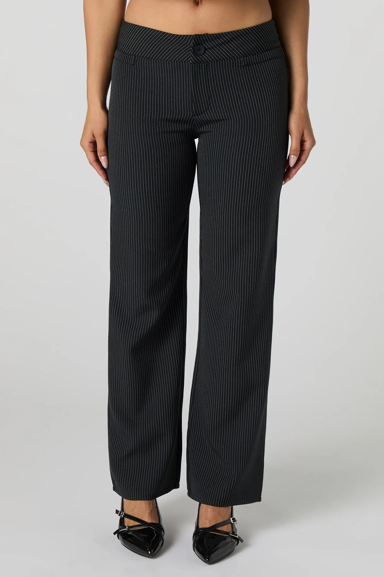 Pantalon habillé à fines rayures sold by Urban Planet product image thumbnail 2