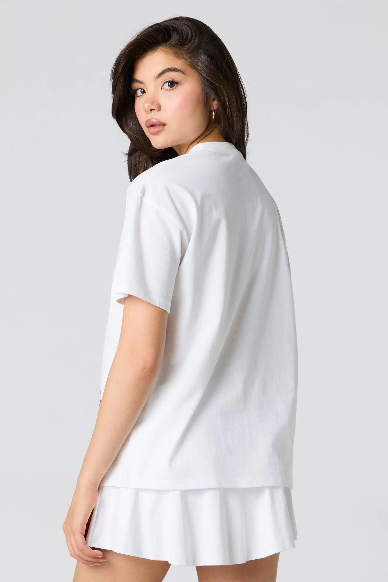 Lazy Pusheen Graphic Boyfriend T-Shirt sold by Urban Planet product image thumbnail 2