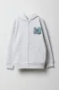Girls Oversized Graphic Fleece Hoodie sold by Urban Planet