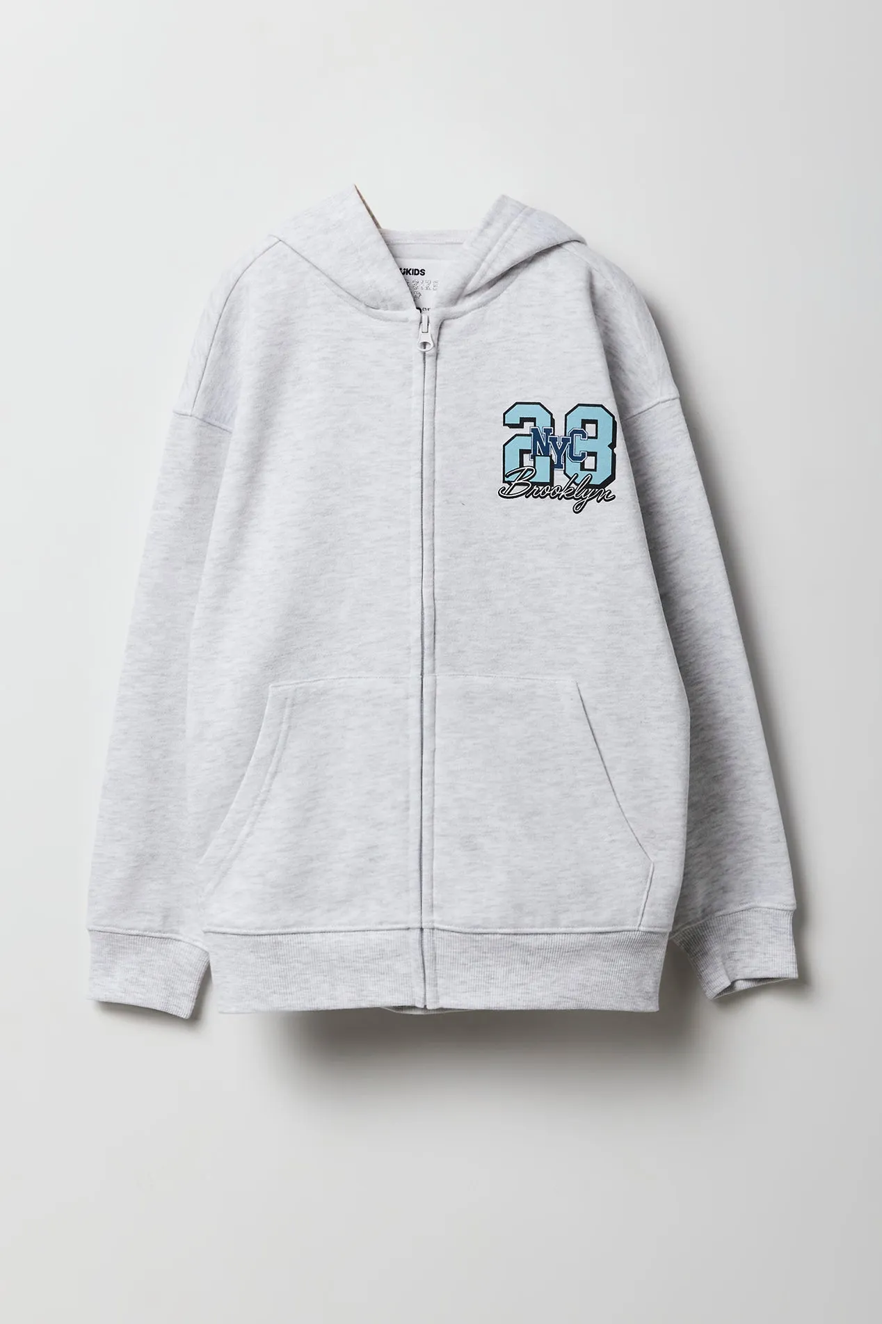 Girls Oversized Graphic Fleece Hoodie sold by Urban Planet product image thumbnail 2