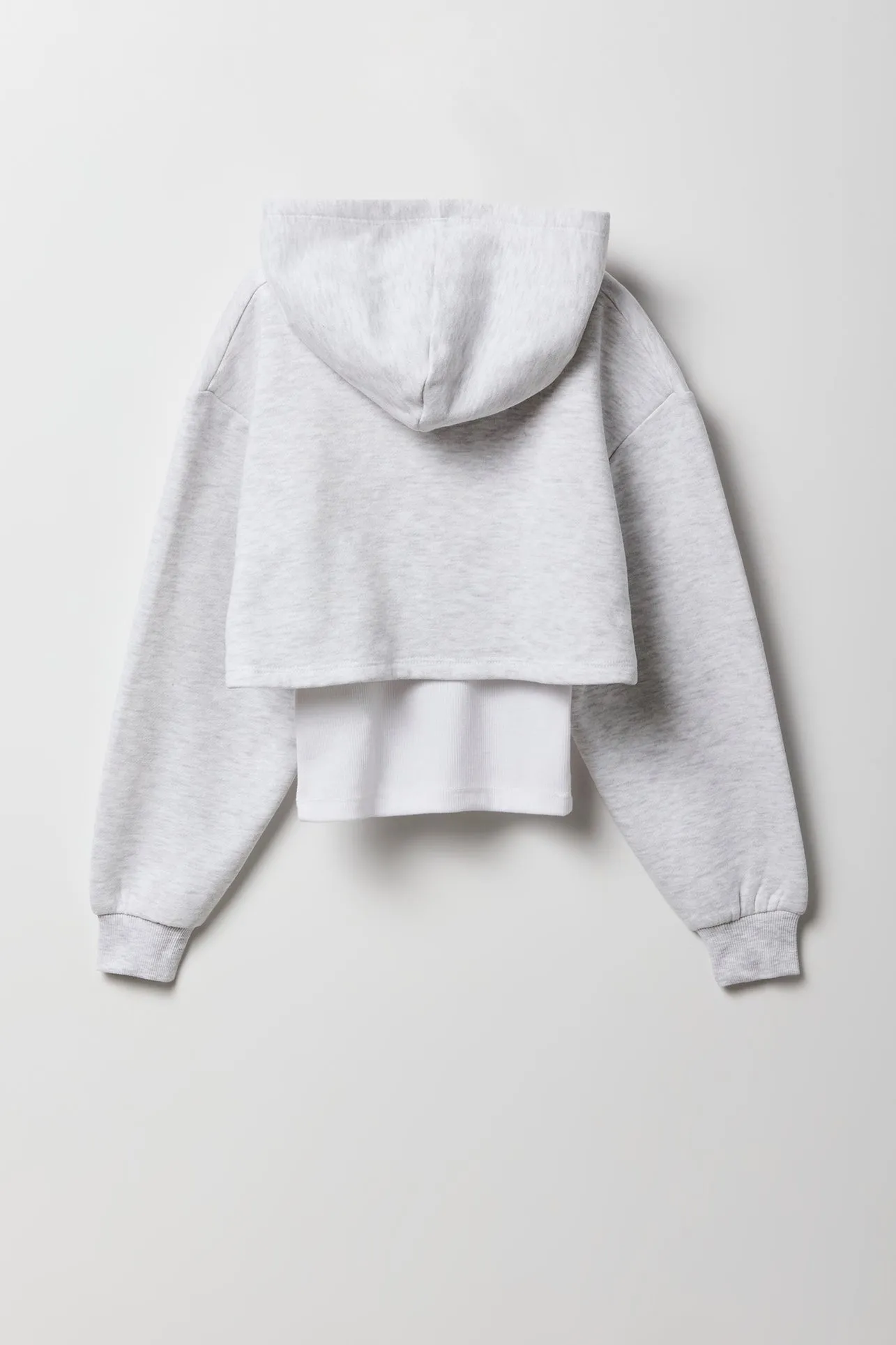 Ensemble avec haut court à capuchon et débardeur pour fille sold by Urban Planet product image thumbnail 4