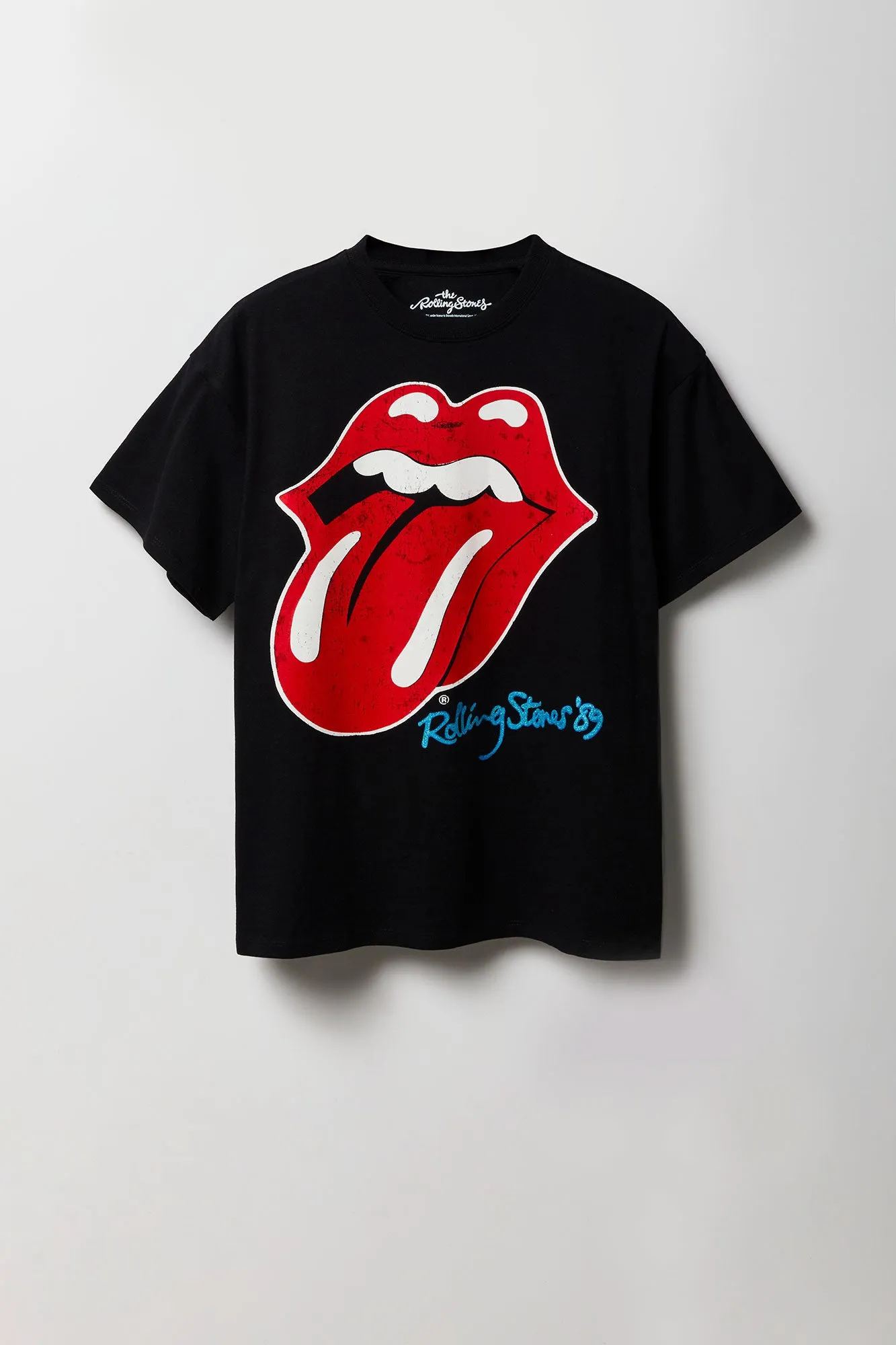 Rolling Stones Graphic Boyfriend T-Shirt sold by Urban Planet product image thumbnail 4
