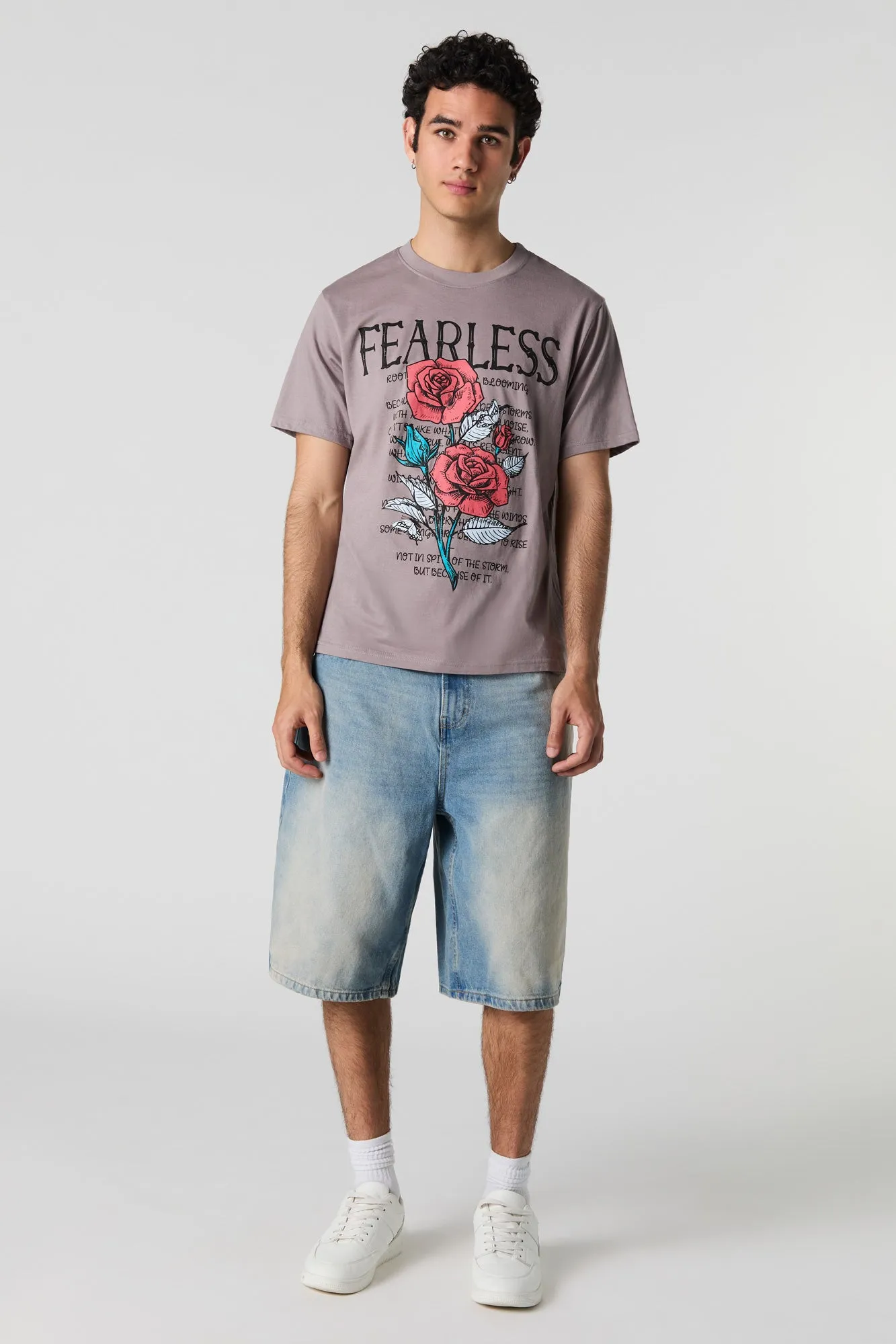 Fearless Graphic T-Shirt sold by Urban Planet product image thumbnail 3