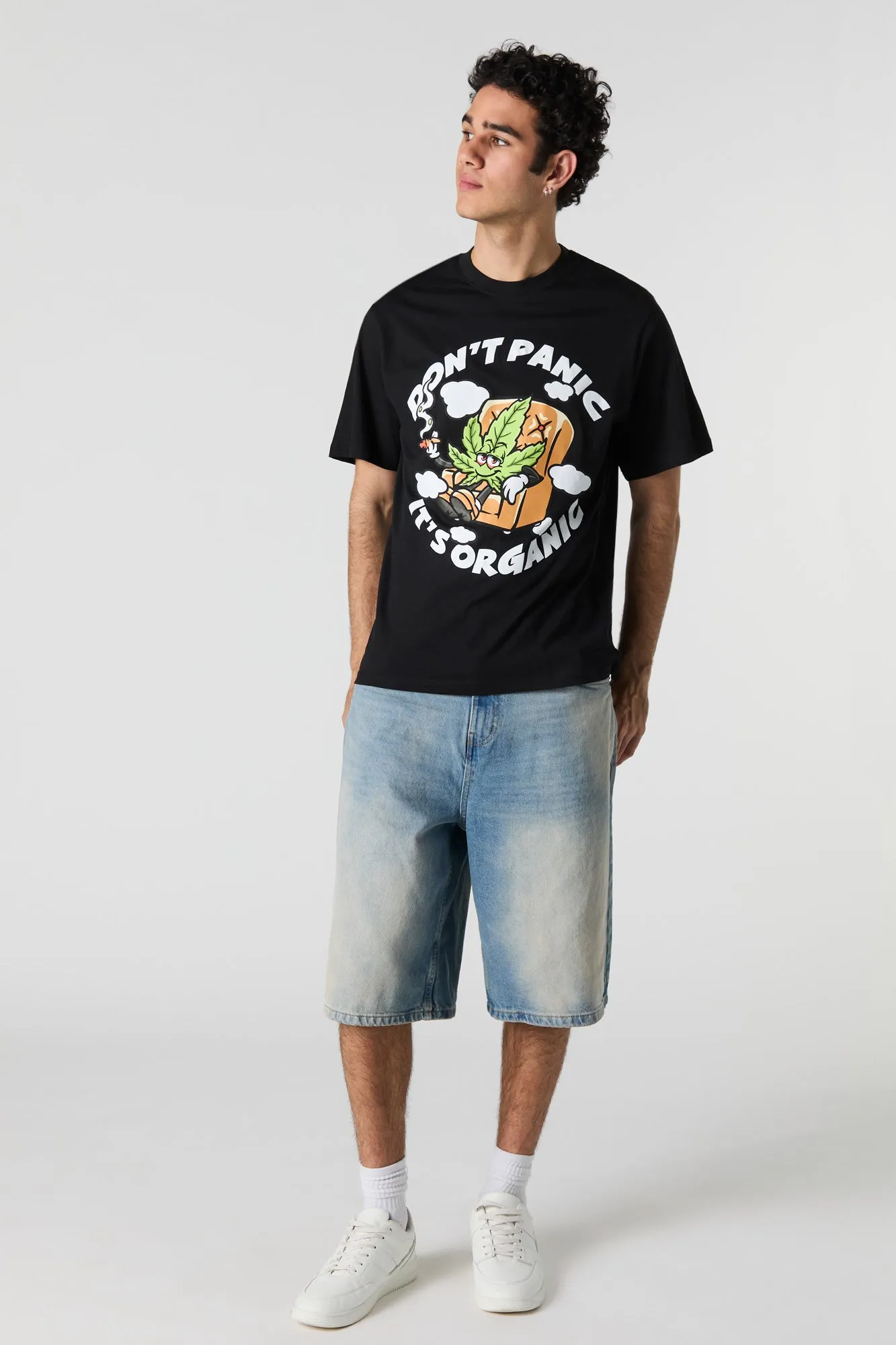 Organic Graphic T-Shirt sold by Urban Planet product image thumbnail 3