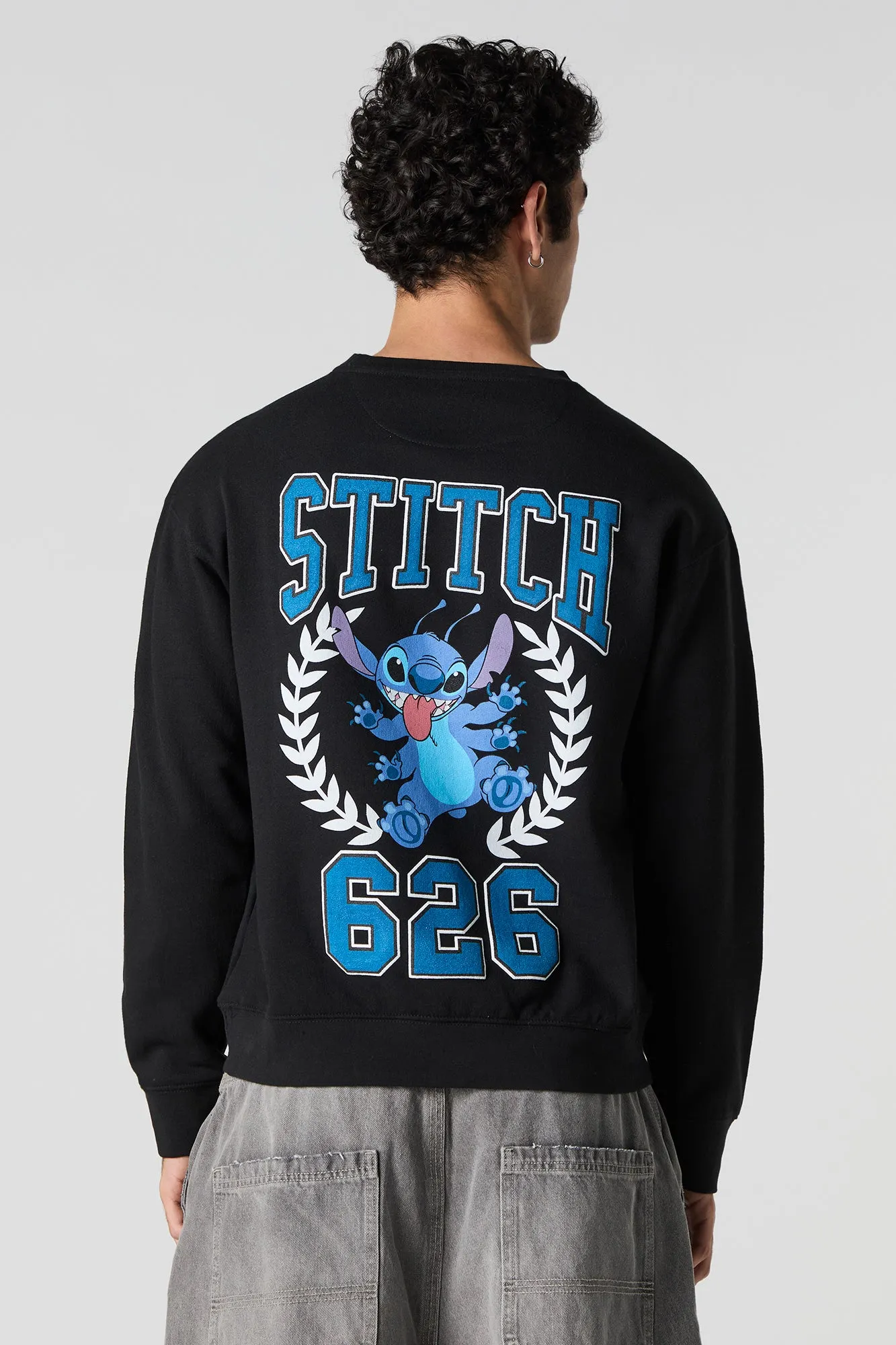 Leroy & Stitch Graphic Fleece Sweatshirt sold by Urban Planet