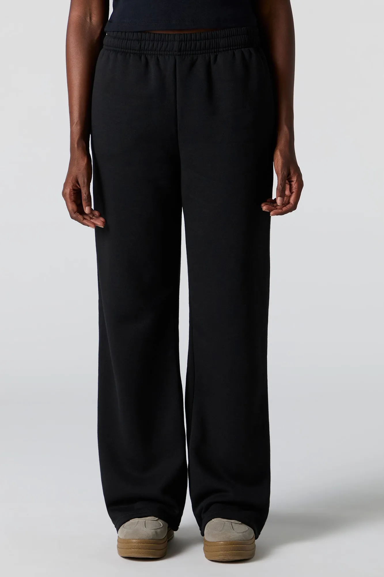 Wide Leg Fleece Sweatpant sold by Urban Planet product image thumbnail 5