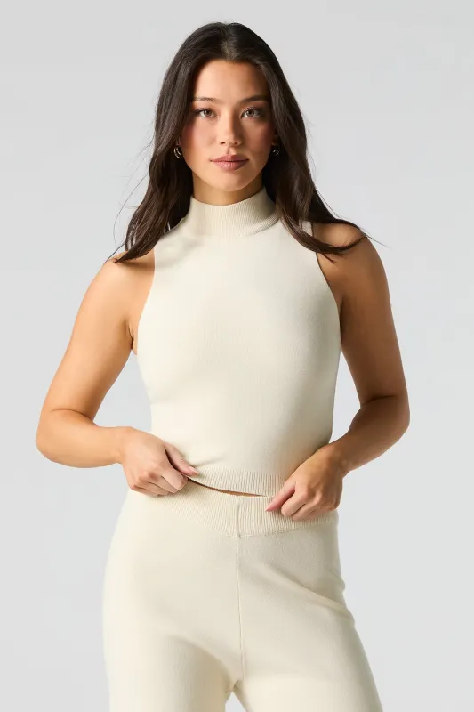 Knit Turtleneck Tank sold by Urban Planet