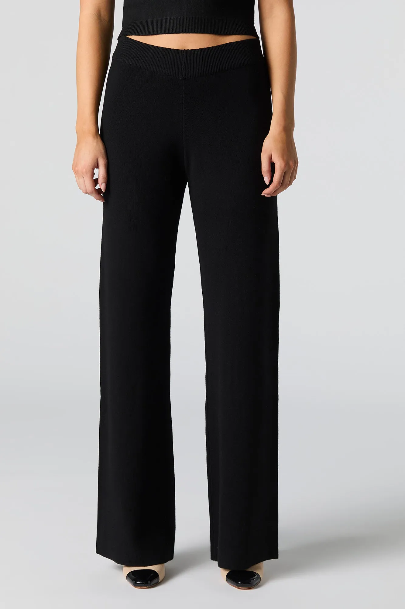 Knit Wide Leg Pant sold by Urban Planet product image thumbnail 5