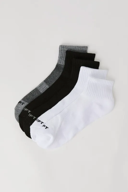 Chaussettes un quart Athlétisme (paquet de 5) sold by Urban Planet