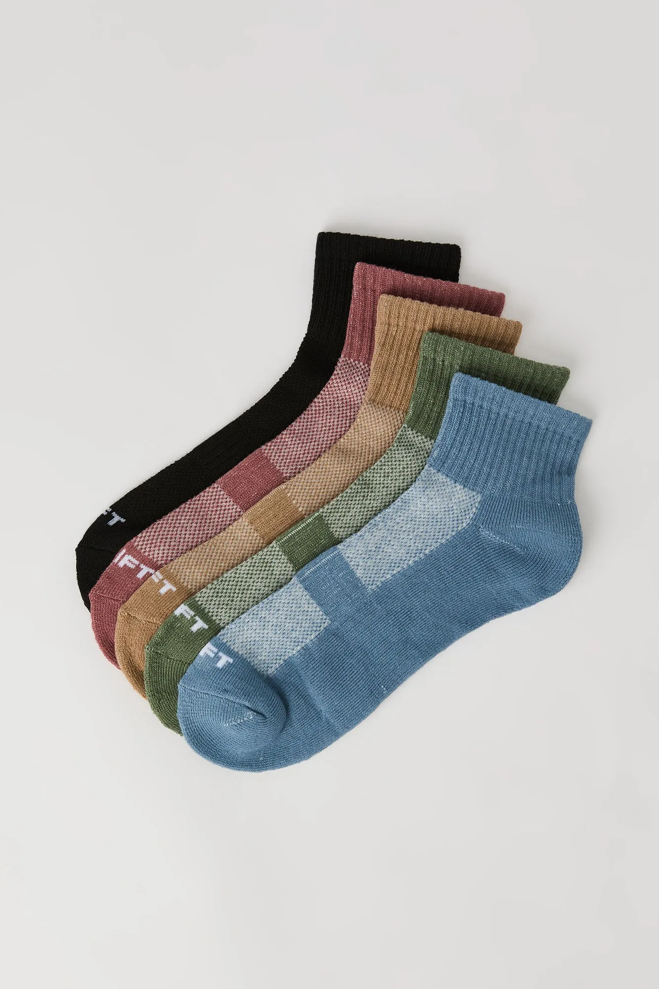 Athletic Quarter Sock (5 Pack) sold by Urban Planet product image thumbnail 3