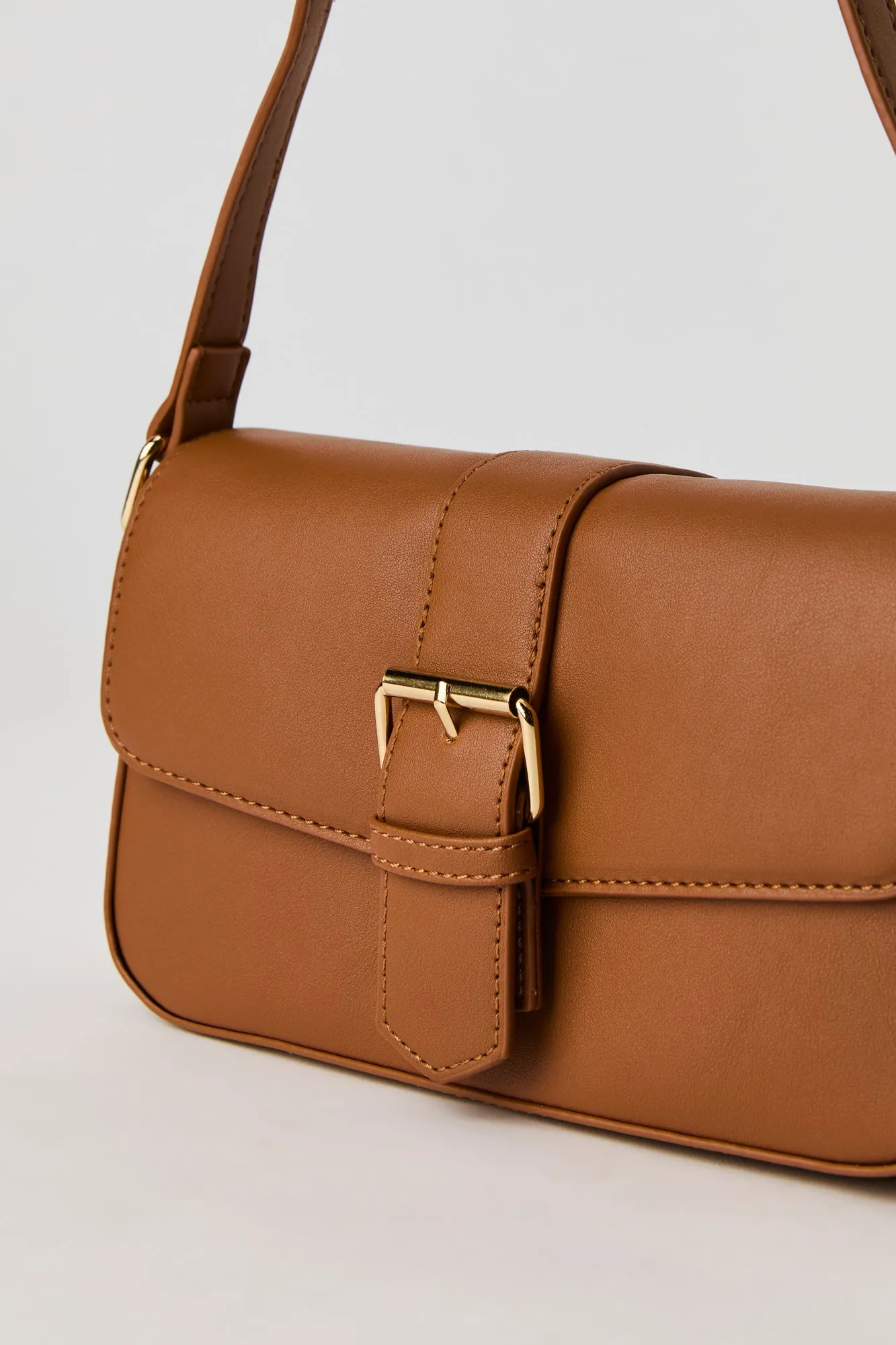 Faux Leather Buckled Purse sold by Urban Planet product image thumbnail 3