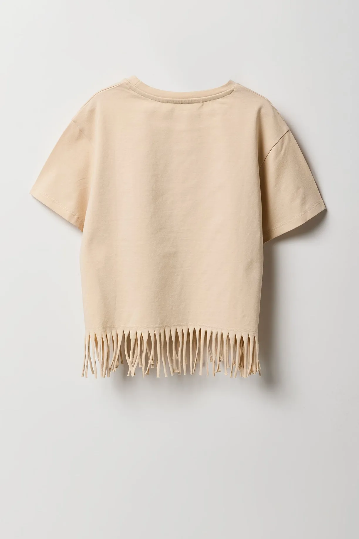 T-shirt imprimé avec franges pour fille sold by Urban Planet product image thumbnail 4