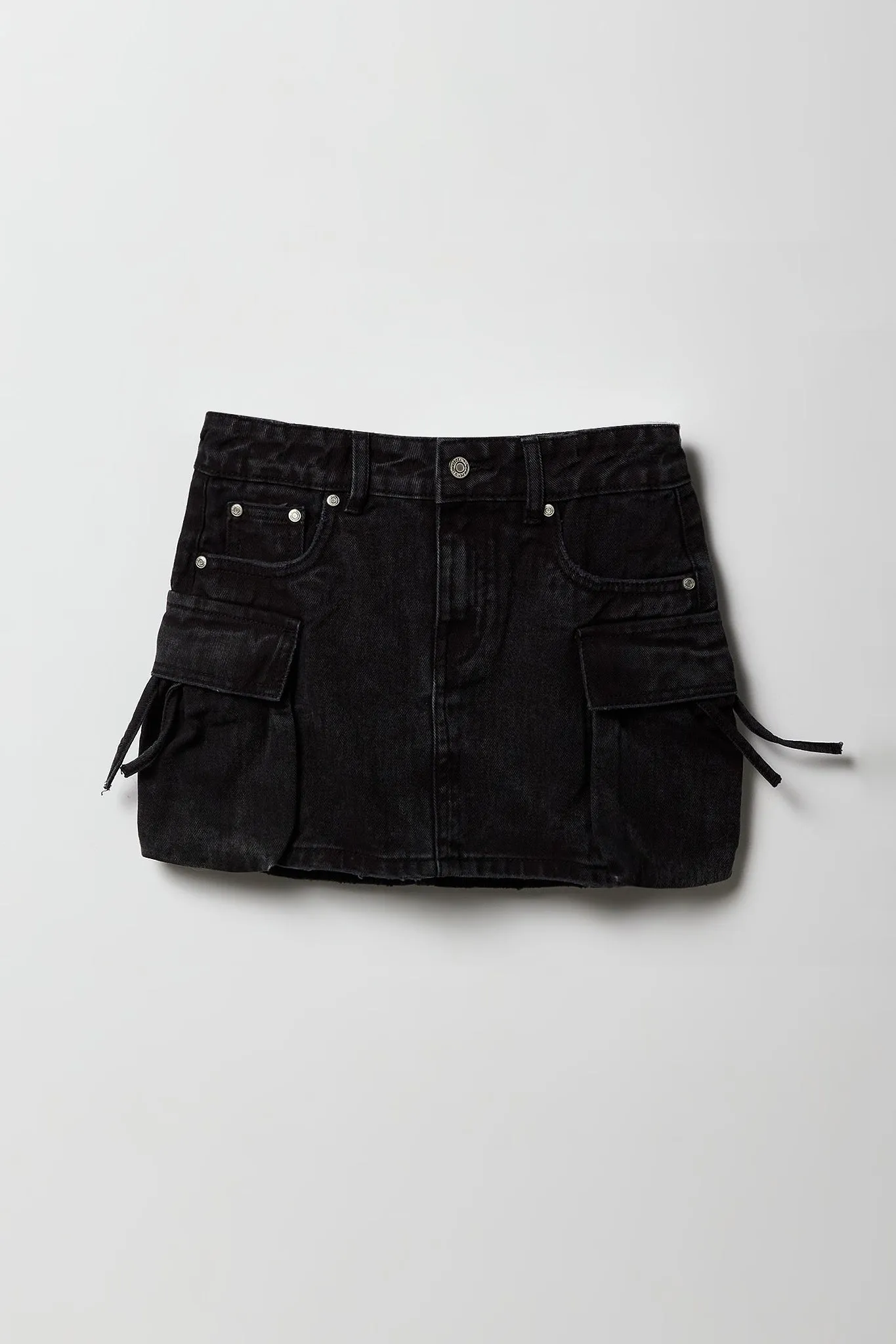 Jupe cargo en denim pour fille sold by Urban Planet