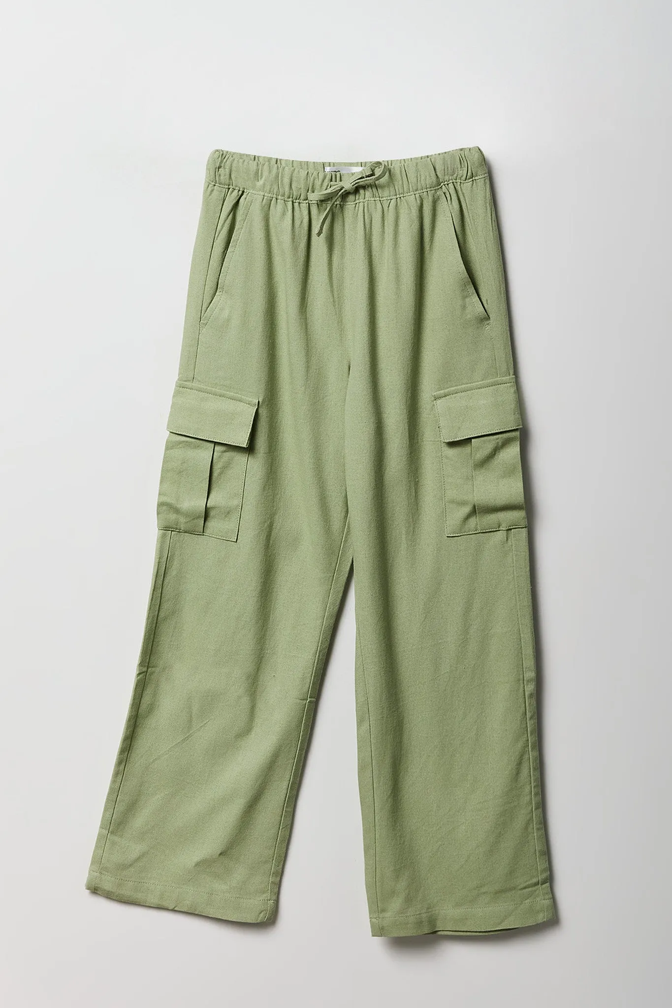 Girls Linen Cargo Pant sold by Urban Planet product image thumbnail 5