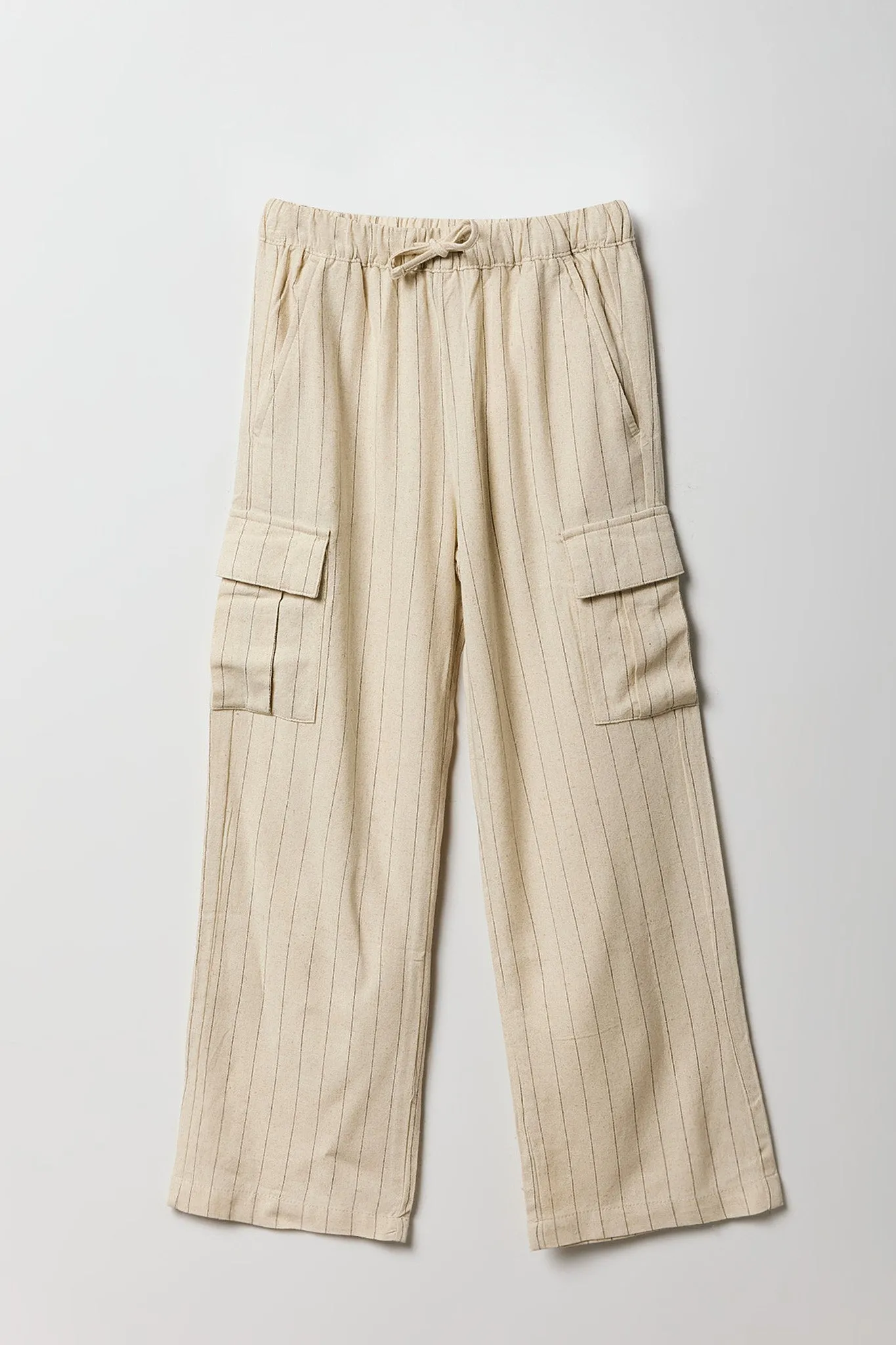 Girls Linen Cargo Pant sold by Urban Planet