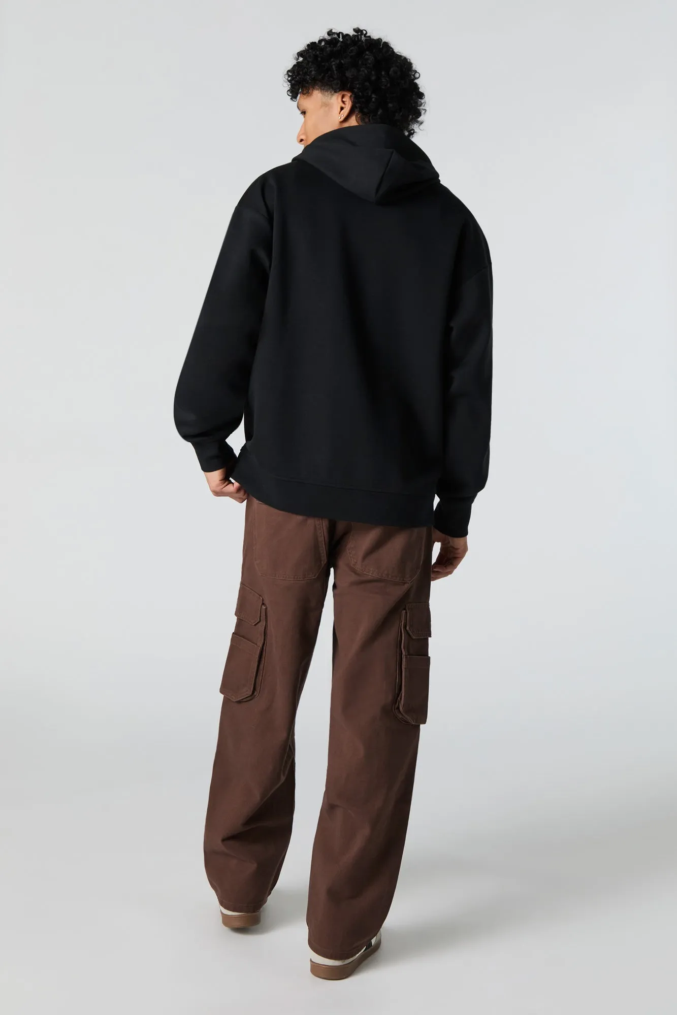 Skater Wide Leg Cargo Pant sold by Urban Planet product image thumbnail 3
