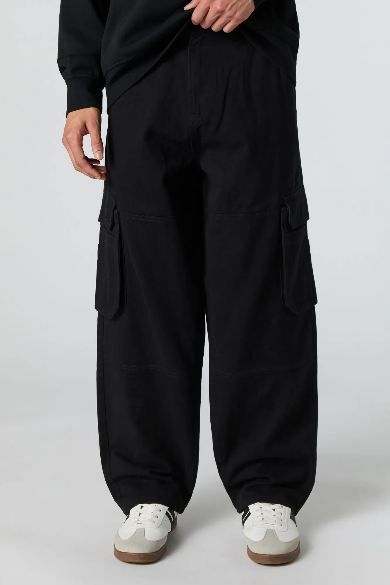 Pantalon cargo de planchiste à jambe large sold by Urban Planet product image thumbnail 4