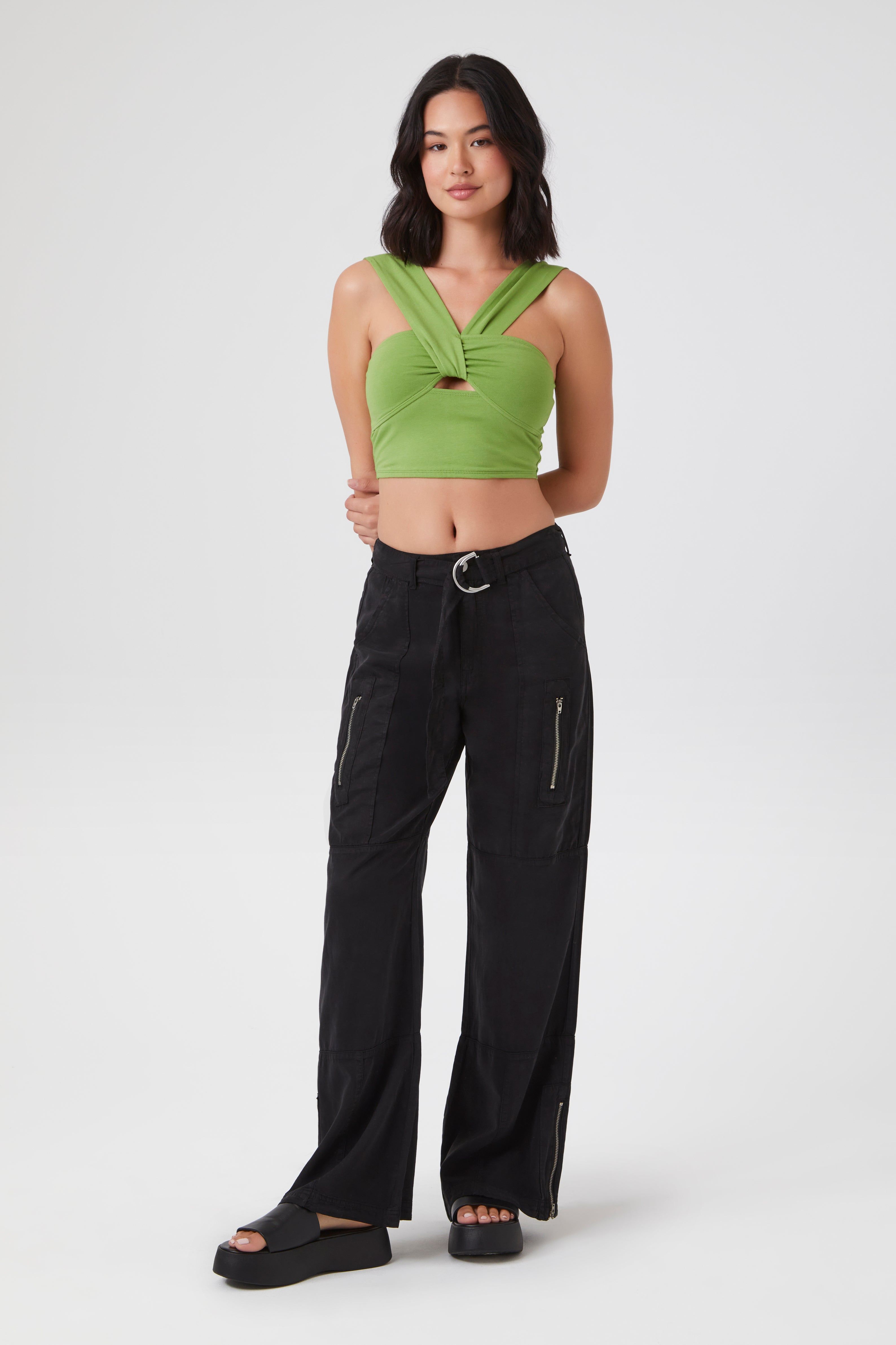 Pantalon utilitaire avec ceinture sold by Urban Planet product image thumbnail 6
