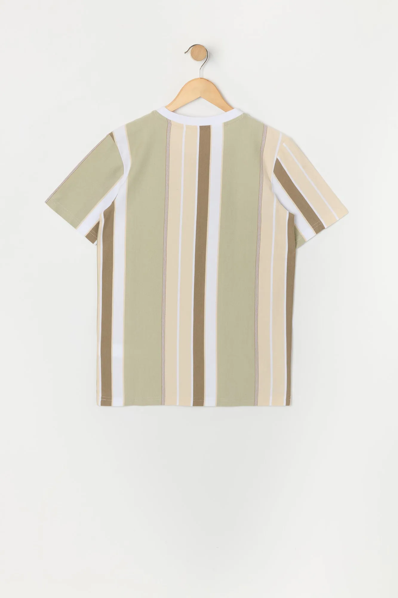 Boys NY Embroidered Striped T-Shirt sold by Urban Planet product image thumbnail 2