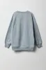 Girls Camo Star Twill Embroidered Oversized Fleece Sweatshirt sold by Urban Planet