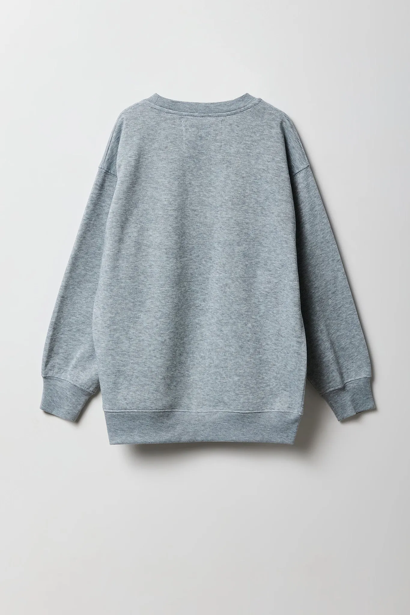 Girls Camo Star Twill Embroidered Oversized Fleece Sweatshirt sold by Urban Planet product image thumbnail 2