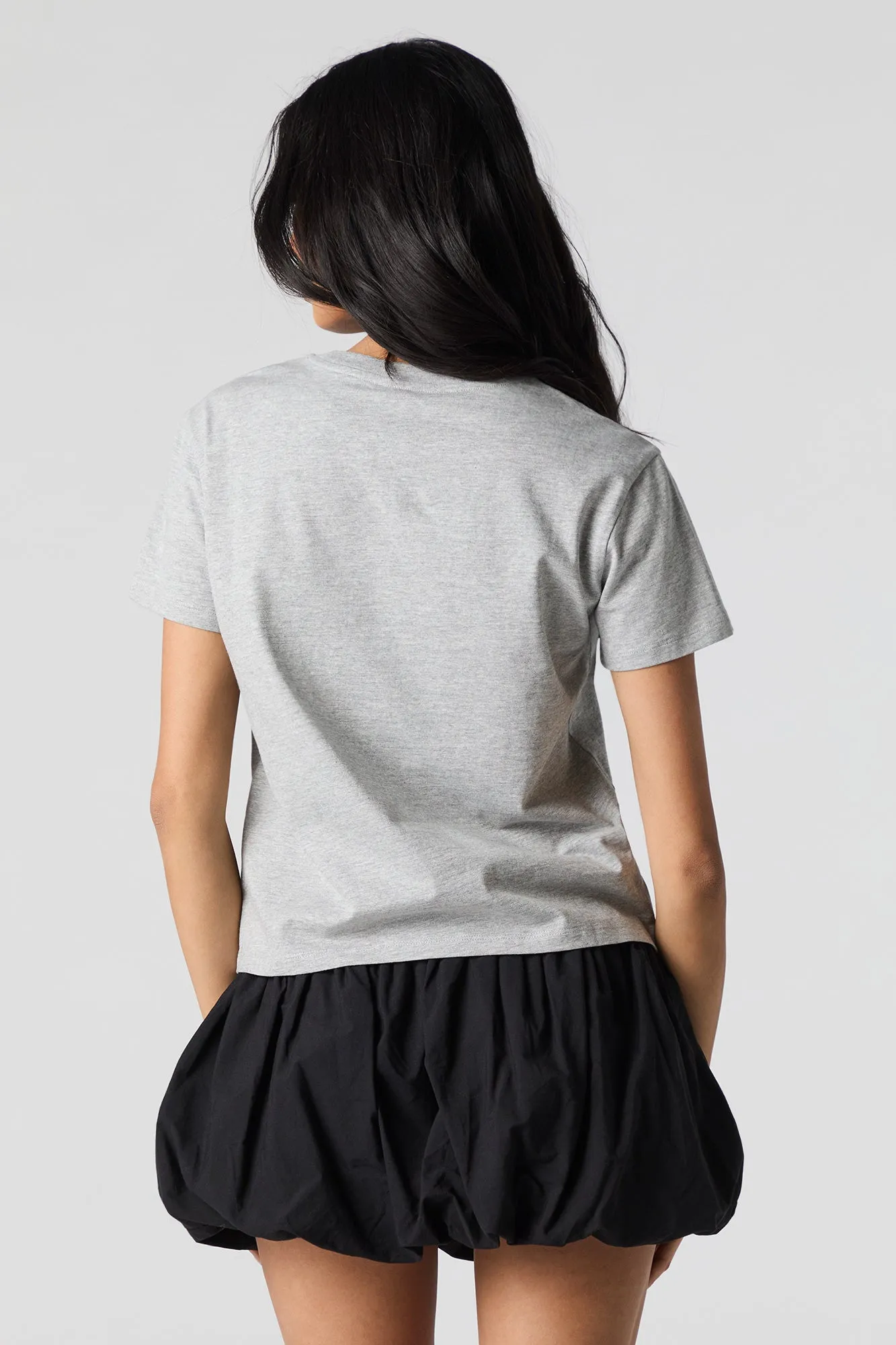 T-shirt avec motif brodé Boston sold by Urban Planet product image thumbnail 2