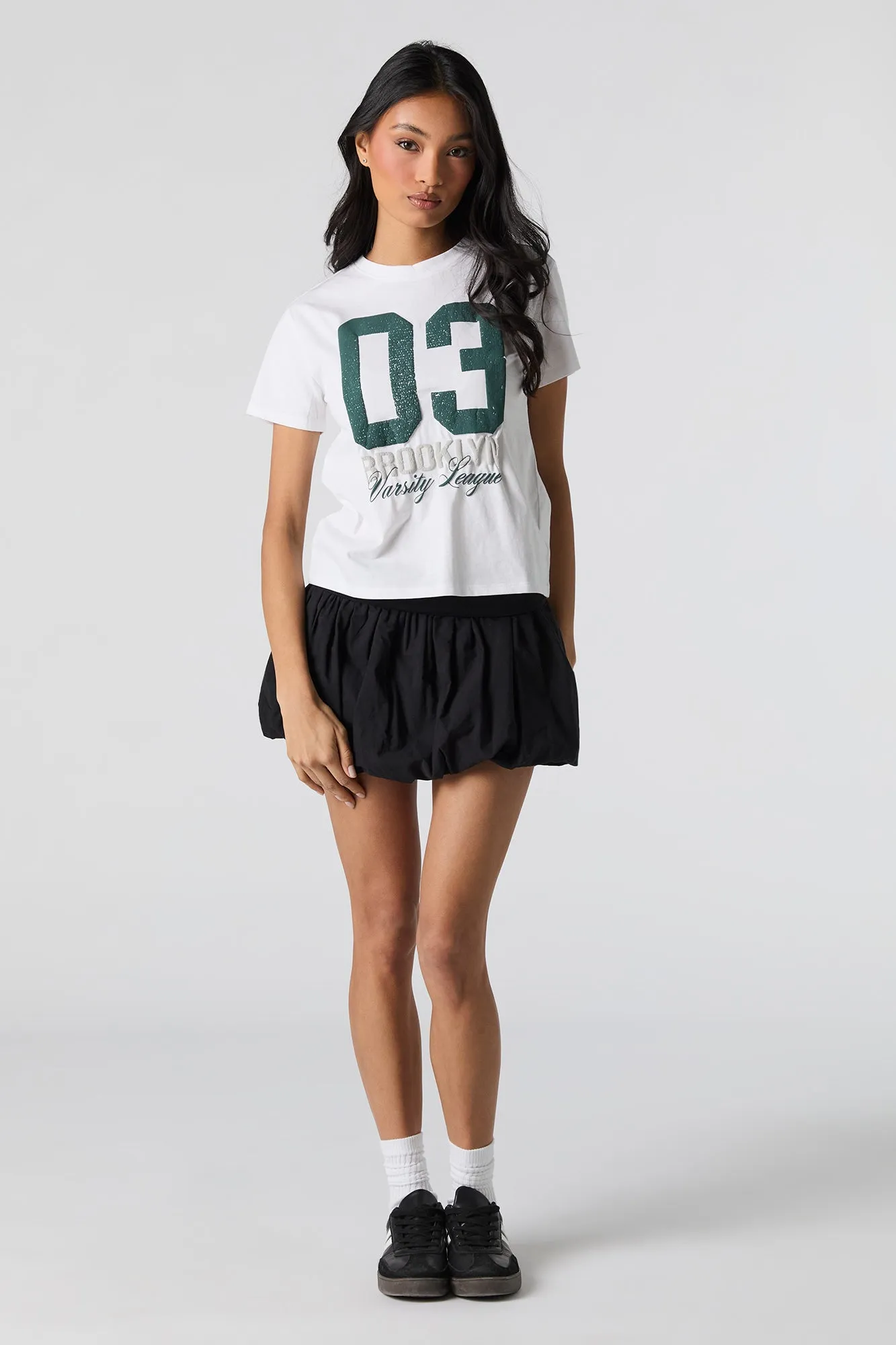 T-shirt à imprimé Brooklyn Varsity League sold by Urban Planet product image thumbnail 3