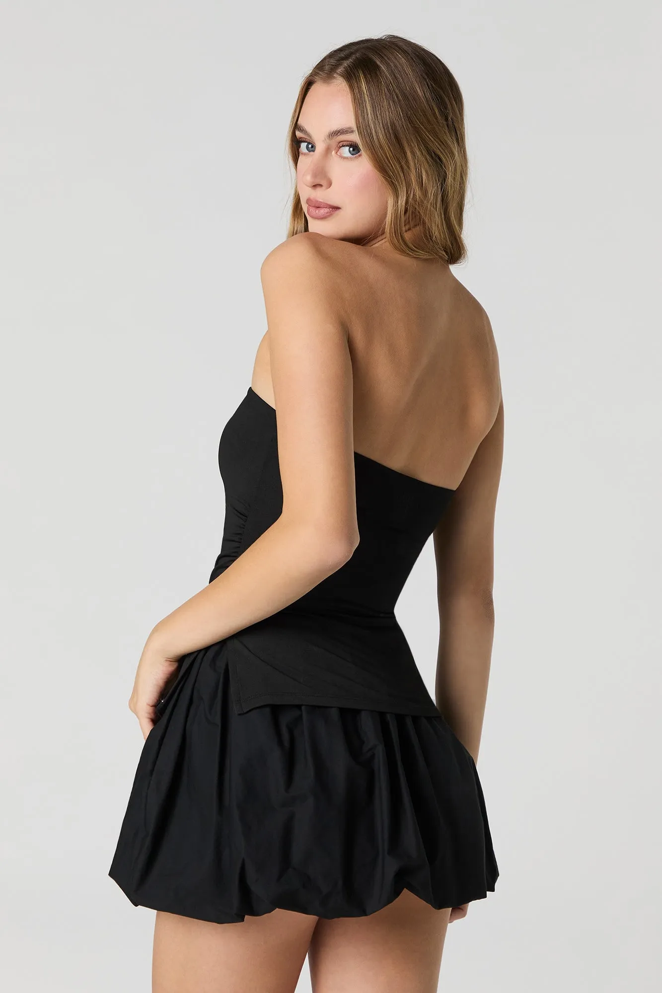 Poplin Bubble Mini Skirt sold by Urban Planet product image thumbnail 2