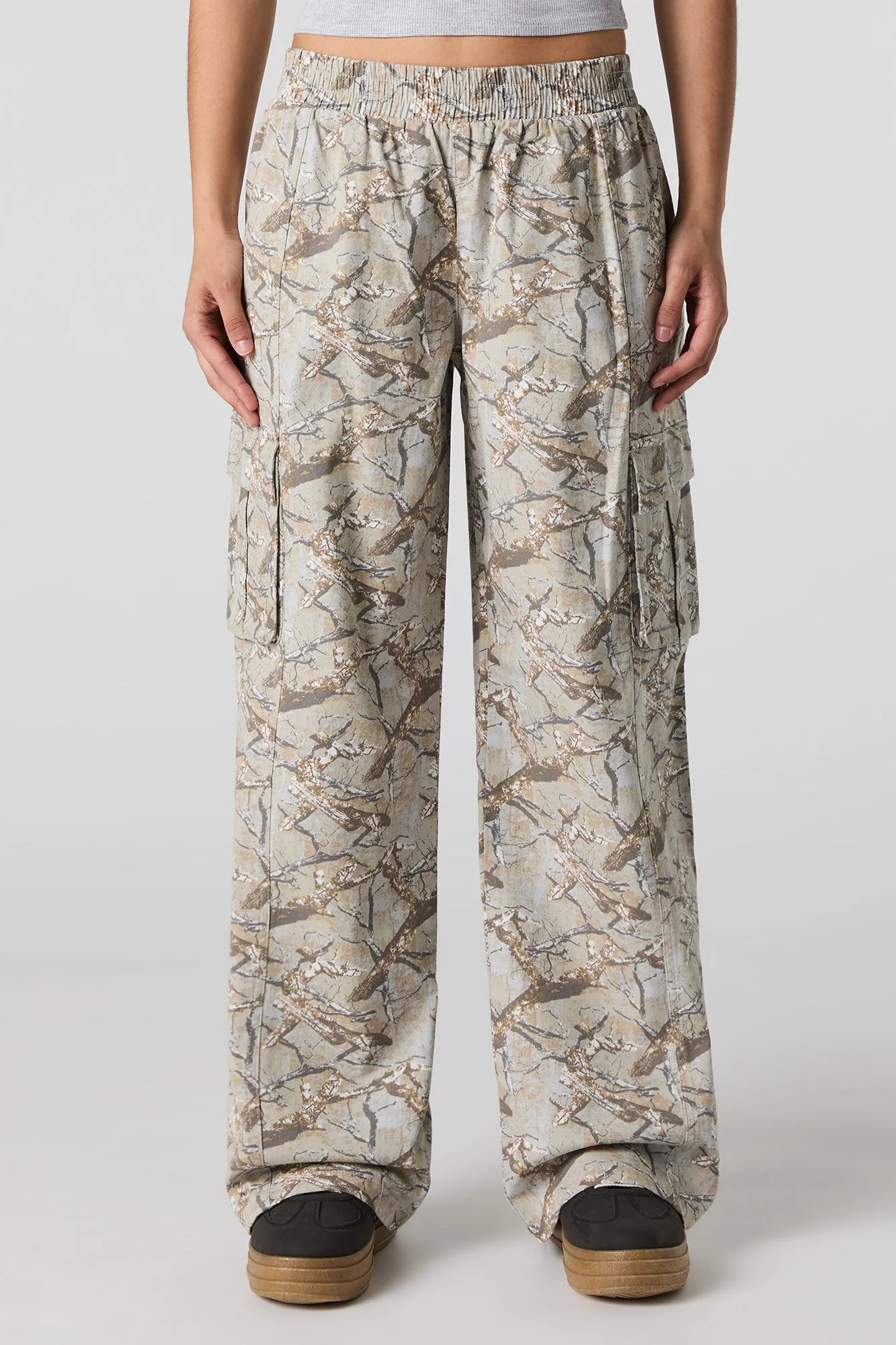 Pantalon cargo jambe large à imprimé sold by Urban Planet product image thumbnail 5